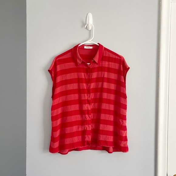Equipment Leandra Cabana Silk Stripe Blouse - Picture 1 of 4